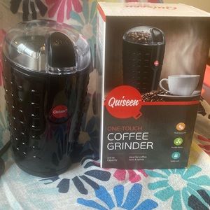 Quiseen One Touch Coffee Grinder, new